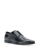 point-toe Derby shoes