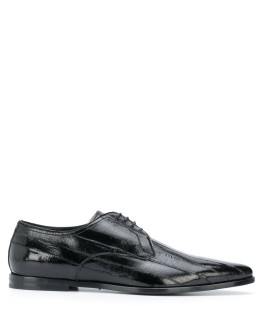 point-toe Derby shoes