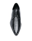 point-toe Derby shoes