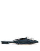 Maysale jewel buckle mules