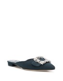 Maysale jewel buckle mules