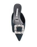 Maysale jewel buckle mules