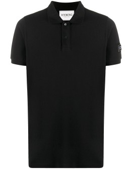 logo patch polo shirt