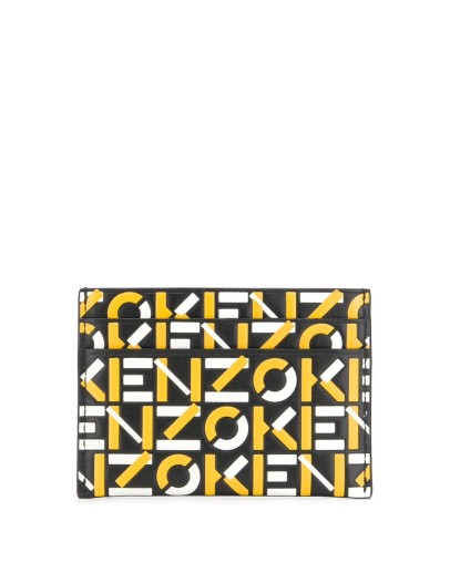 logo-embossed cardholder