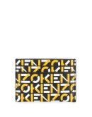 logo-embossed cardholder
