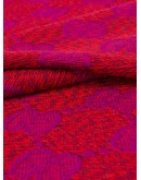GG jacquard fringed scarf