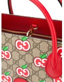 GG apple pattern tote
