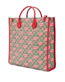 GG apple pattern tote