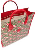 GG apple pattern tote