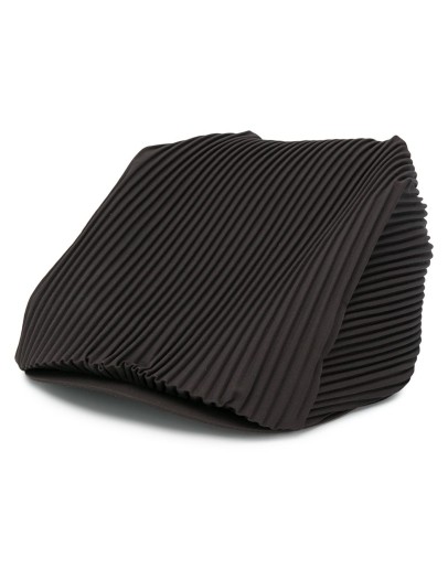 pleated flat cap