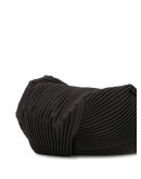 pleated flat cap