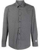 print button-down shirt