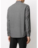 print button-down shirt