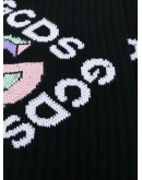 contrast logo socks