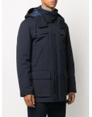 reversible long sleeve coat