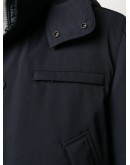 reversible long sleeve coat