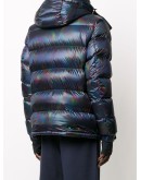 oil slick puffer jacket