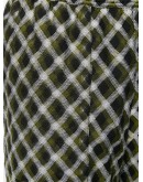 geometric-print knee-length shorts