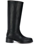 knee-high tube boots