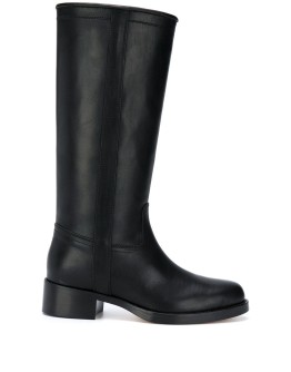 knee-high tube boots