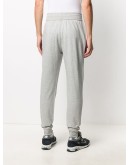 logo print track trousers