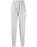logo print track trousers