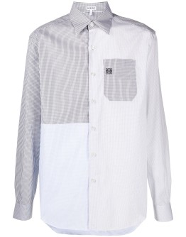 multi-check shirt