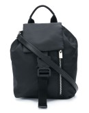 black backpack