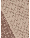 GG jacquard knit scarf
