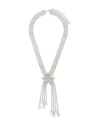 rhinestone-embellished star necklace