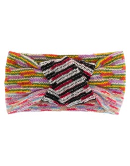 front tie cashmere head scarf