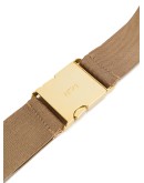 engraved logo belt