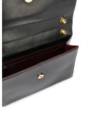 logo embossed shoulder bag