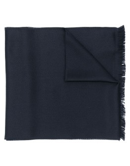 frayed-hem scarf