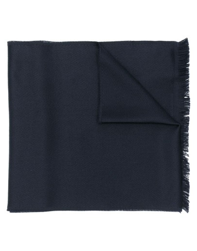 frayed-hem scarf