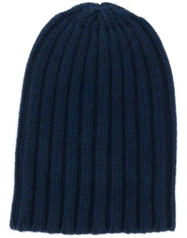 ribbed cashmere beanie hat