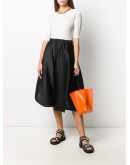 pleated wide leg shorts