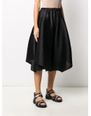 pleated wide leg shorts