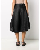 pleated wide leg shorts