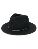 Noe chain embellished hat
