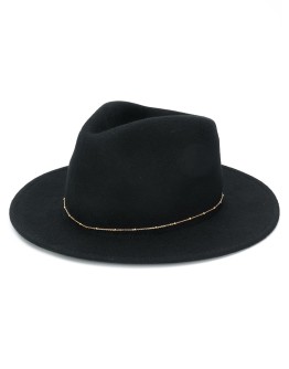 Noe chain embellished hat