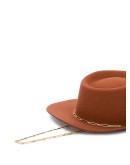 Ulysse chain embellished hat