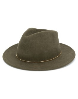 Noe chain embellished hat