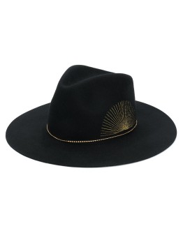 Basile bead embellished hat