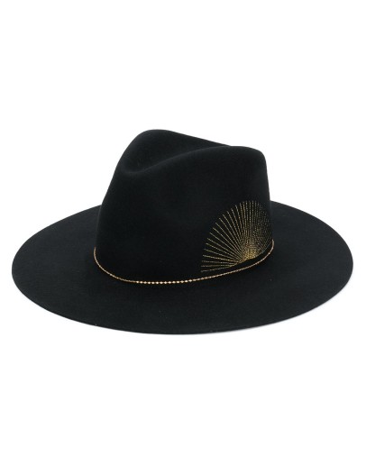 Basile bead embellished hat