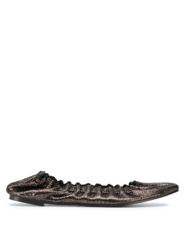 glitter detail elasticated ballerinas