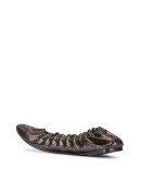 glitter detail elasticated ballerinas