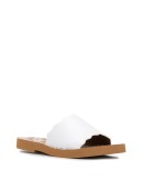 logo print scalloped edge slides