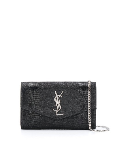 monogram envelope clutch bag