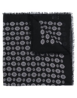 paisley print scarf
